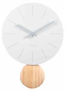 Horloge murale Arlo Pendulum Blanc