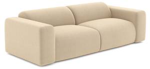 Sofa POGNI Beige - Textil - 97 x 73 x 205 cm