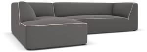 Ecksofa RUBY 4 Sitzplätze Grau