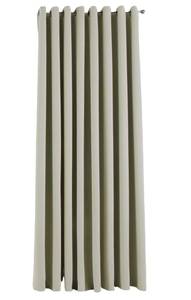 1 x Thermo Vorhang Ösen Verdunkelung Beige - 295 x 245 cm