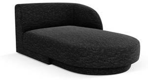 Chaiselongue MILEY Schwarz