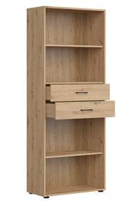 Highboard Space Office Braun - Holzwerkstoff - 80 x 203 x 37 cm