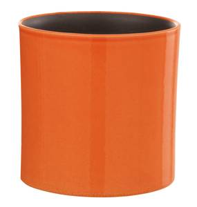 Übertopf Flek Orange - Keramik - Ton - 17 x 17 x 17 cm