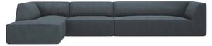 Ecksofa RUBY 5 Sitzplätze Blau