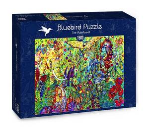 Puzzle 1500 Sally Rich Der Regenwald Papier - 23 x 5 x 34 cm