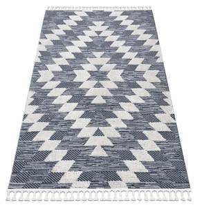 Tapis Sevilla Z250a Diamants Bleu 140 x 190 cm