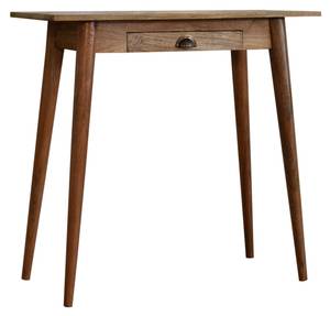 SCHREIBTISCH NORDIC Braun - Massivholz - Holzart/Dekor - 80 x 77 x 35 cm