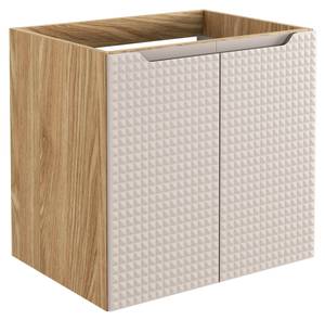 Schrank unter waschbecken LUXOR CUW60 2D Beige