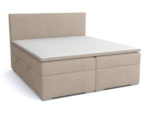 Boxspringbett Doppelbett Ennis Beige - Breite: 140 cm