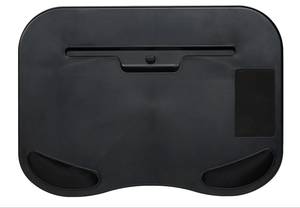 Kniekissen Laptop schwarz Schwarz - Kunststoff - Textil - 44 x 6 x 32 cm