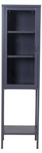 Vitrinenschrank MISHA SC41 1D Grau