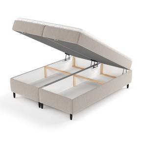 Boxspringbett Kanai Braun - 140 x 210 cm