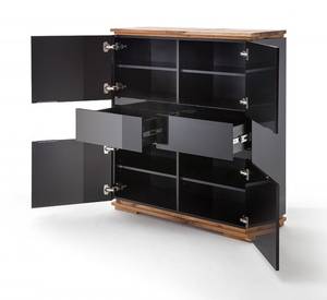 Buffet haut CHARLY 4 portes 2 Noir