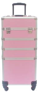 Schminkkoffer PC-116P Pink - Metall - 35 x 76 x 25 cm