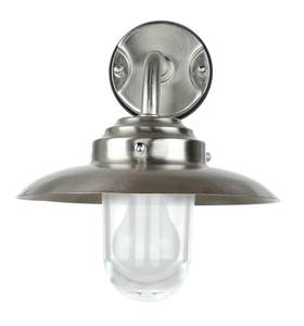 Wandlampe KAVALA Silber - Glas - Metall - 30 x 27 x 26 cm