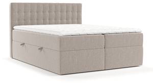 Boxspringbett Namur Braun - Breite: 140 cm