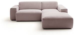 Ecksofa RANI Pink - Armlehne davorstehend rechts - Ecke davorstehend rechts