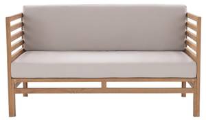 Gartensofa LINERI Beige - Holzwerkstoff