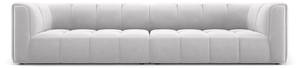 modulares Sofa SERENA 4 Sitzplätze Silber