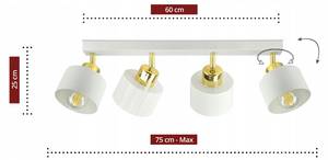 Roller Deckenleuchte IV Tiefe: 75 cm