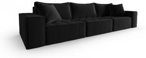 modulares Sofa MIKE 5 Sitzplätze Schwarz