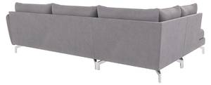 Ecksofa Avanti, 6-Sitzer Grau - Massivholz - Textil - Holz teilmassiv - 277 x 87 x 200 cm