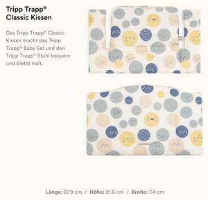 Kissen Tripp Trapp® Blau - Grün - Gelb