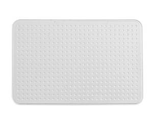 Lebensmitteldeckel, Silikon, rechteckig Weiß - Kunststoff - 1 x 34 x 24 cm