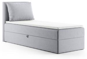 Boxspringbett Egro Mini Silber - Breite: 83 cm