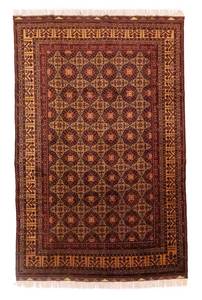 Afghan Teppich - 288 x 198 cm - rot Rot - Kunststoff - 198 x 1 x 288 cm