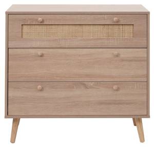 Schubladenkommode M39 Braun - Holzwerkstoff - 80 x 78 x 39 cm