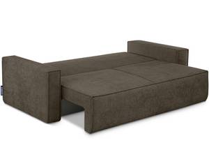 NAPI II Sofa 3 Sitzer Dunkelbraun - Breite: 228 cm