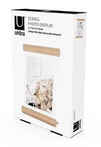 Cadre photo Scroll L Imitation driftwood