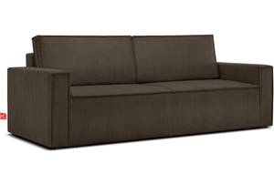 NAPI  Sofa 3 Sitzer Braun - Breite: 228 cm