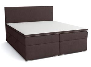 Boxspringbett Doppelbett Ennis Braun - Breite: 140 cm