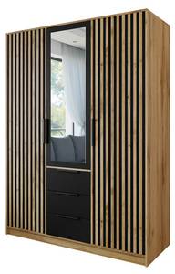 Kleiderschrank Bali Lux 3D Eiche