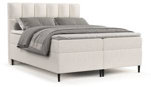 Premium Boxspringbett Ombre Creme - Breite: 160 cm