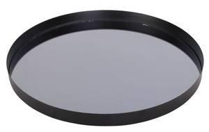 Serviertablett Mirage Grau - Metall - 40 x 40 x 3 cm