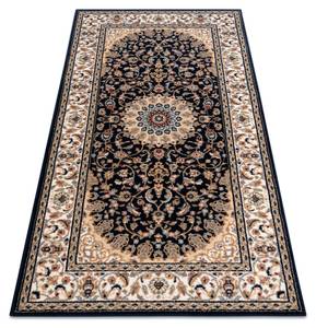 Teppich Wolle Nain Rosette Rahmen 80 x 150 cm