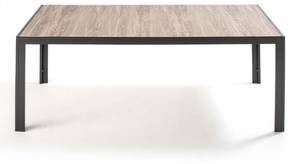 Esstisch mit 10 Stühle Tivoli Braun - Metall - 100 x 75 x 206 cm