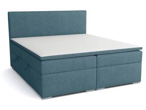 Boxspringbett Doppelbett Ennis Blau - Breite: 140 cm