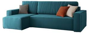 Ecksofa MARIS Stoff Swing Marineblau - Ecke davorstehend links