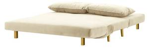 2-Sitzer Ausklappbares Sofa Flic Creme