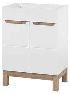 Armoire sous lavabos BALI CUW60 2D Blanc