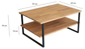 Table basse Dlionett Chêne