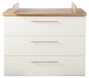 Set de chambre bébé Nele 3 pcs Blanc - Bois manufacturé