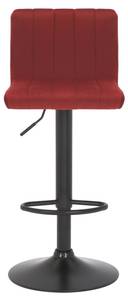 Tabouret de bar Jamie Rouge