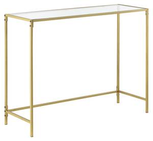 Table Console Alajärvi pour Salon Doré - Verre - 100 x 80 x 35 cm