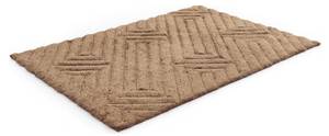 Tapis de salon MAZE Marron - Textile - 160 x 4 x 230 cm