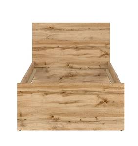 Bettrahmen Nuis Braun - Holzwerkstoff - 95 x 86 x 205 cm